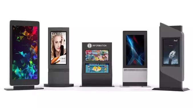 Kiosks Collection samsung lcd tv stand