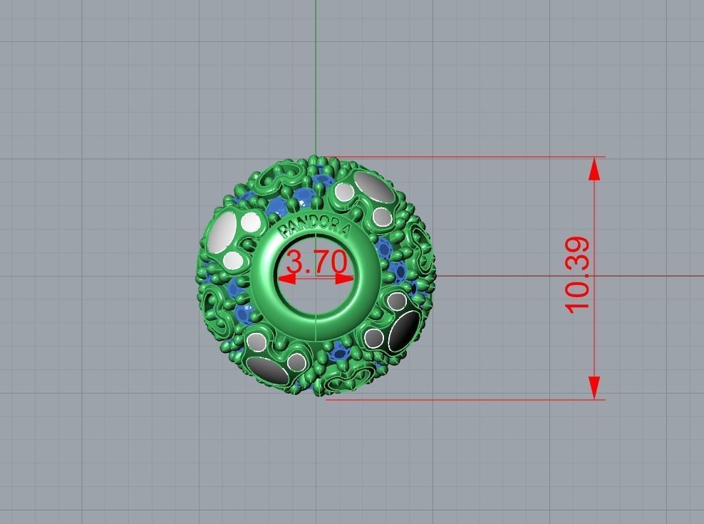 pandora jewelry 3D print model_6