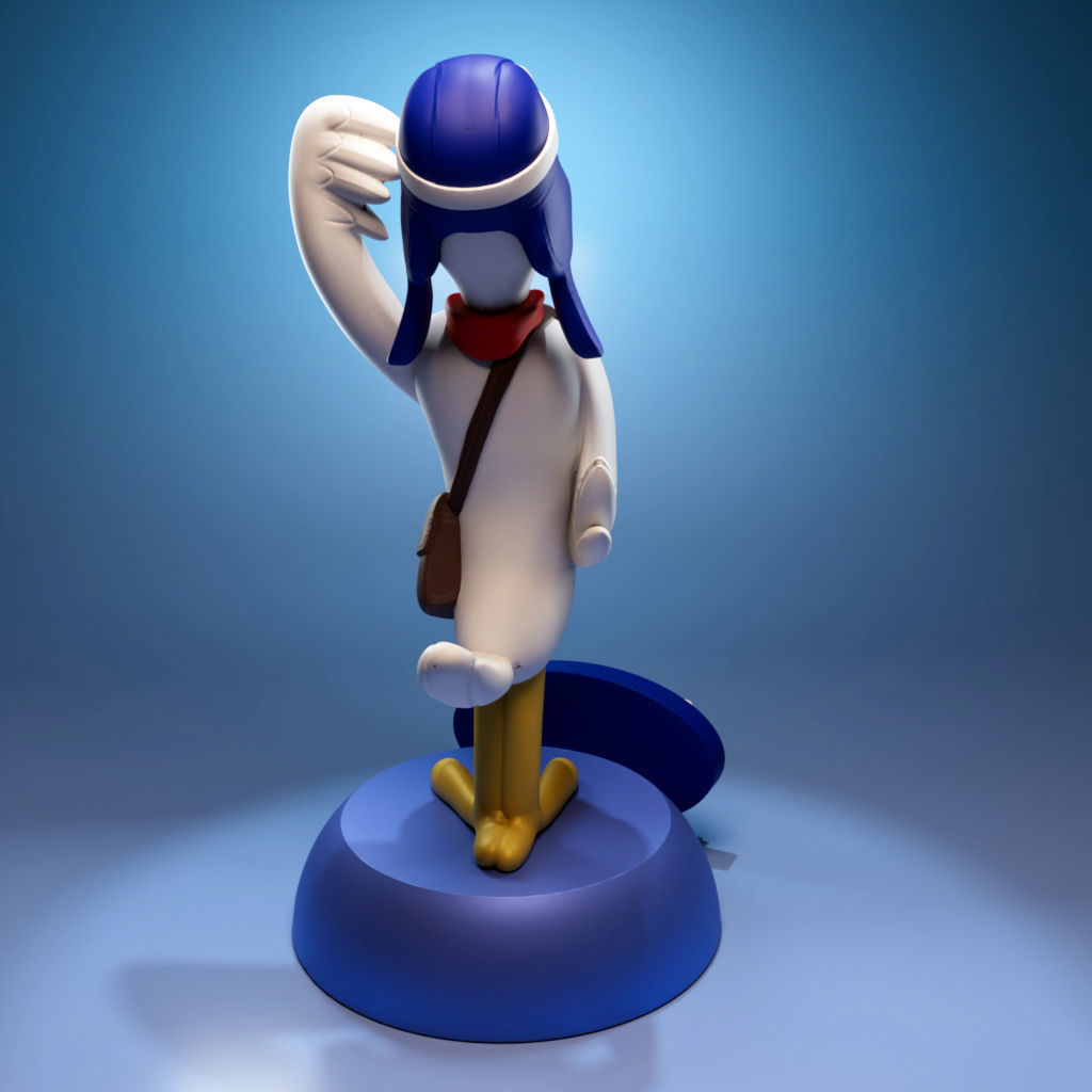 Yankee Doodle Pigeon 3D print model_3