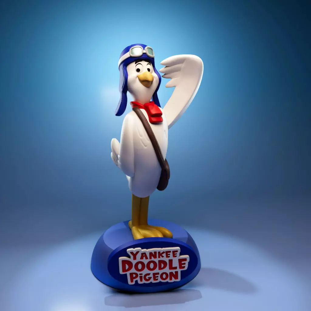 Yankee Doodle Pigeon 3D print model_0