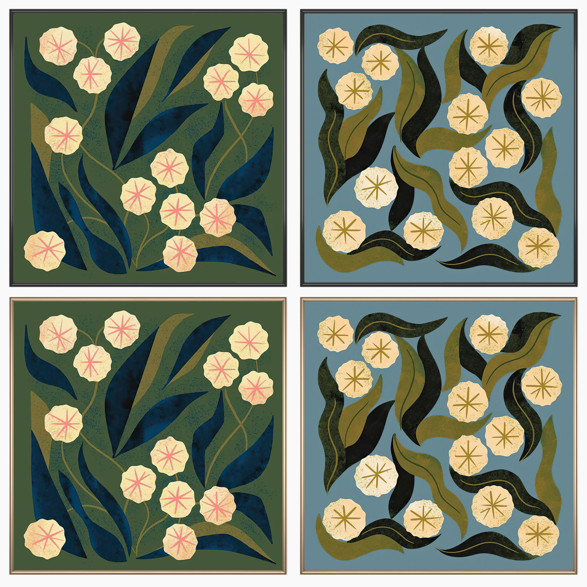 Wall Art Set 3736 3D model_1