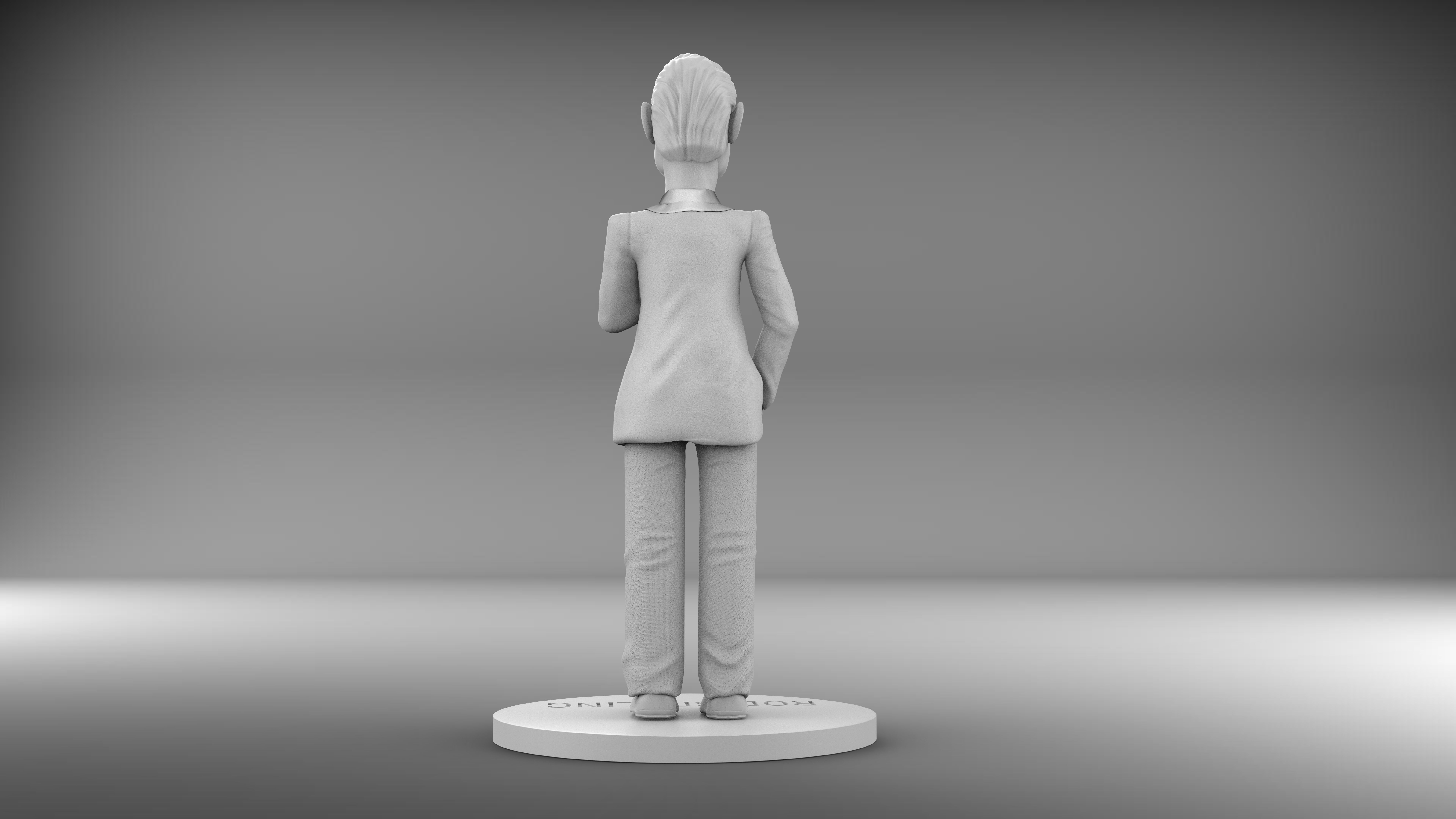 THE TWILIGHT ZONE - ROD SERLING FIGURE 3D PRINT MODEL  3D print model_2