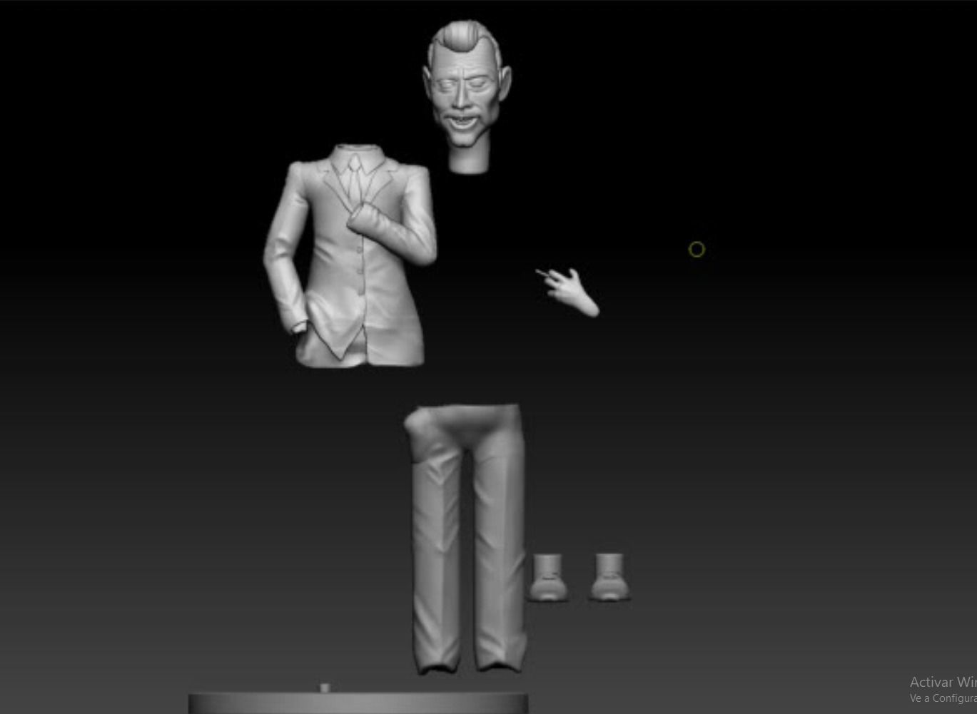 THE TWILIGHT ZONE - ROD SERLING FIGURE 3D PRINT MODEL  3D print model_10