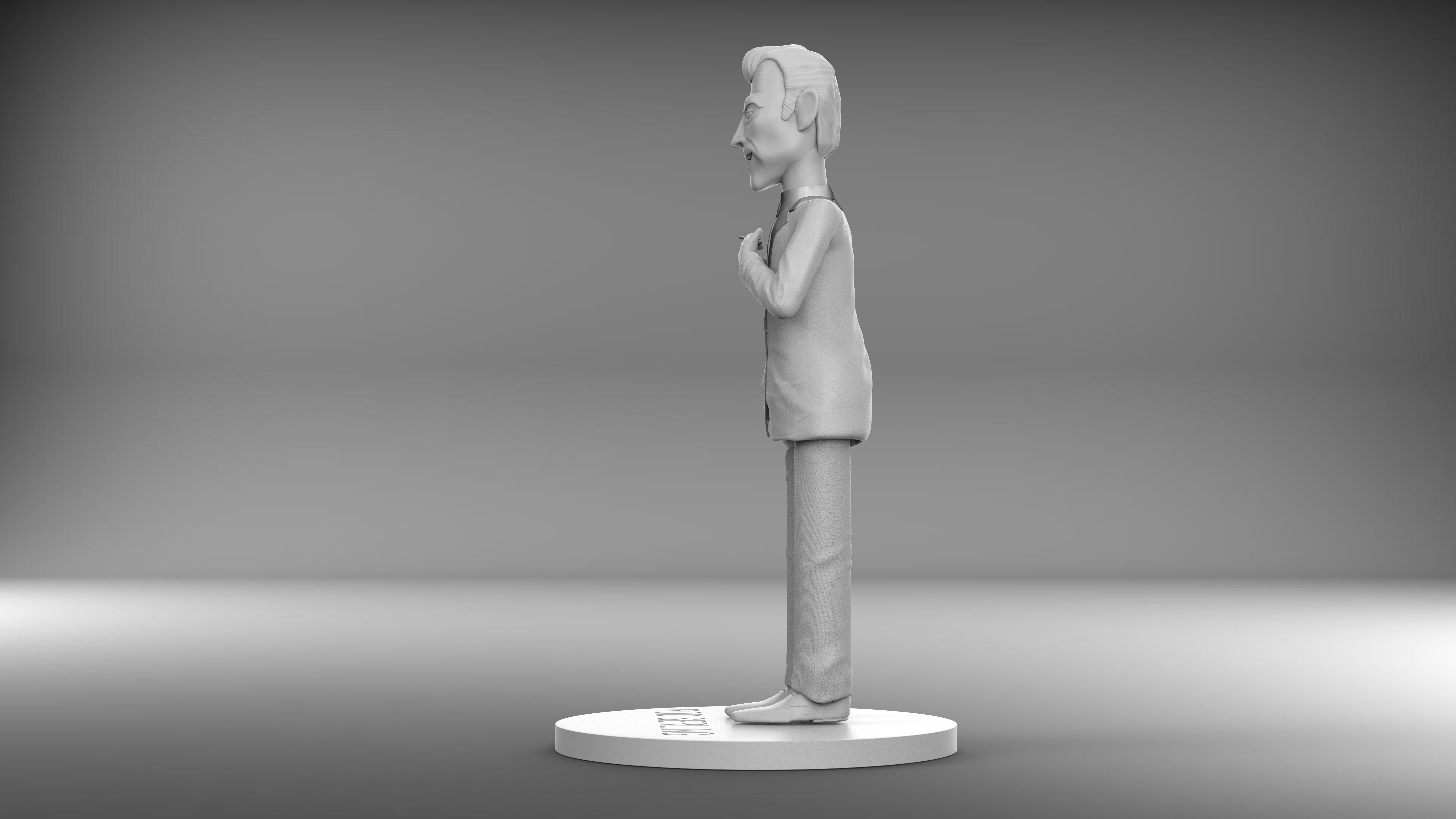 THE TWILIGHT ZONE - ROD SERLING FIGURE 3D PRINT MODEL  3D print model_1