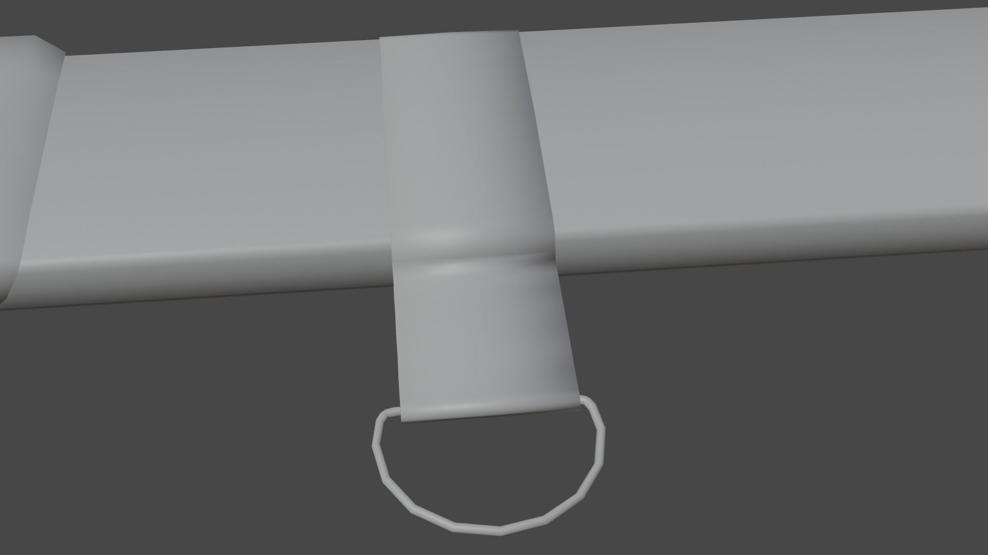 Two hand sword Low-poly 3D model_34