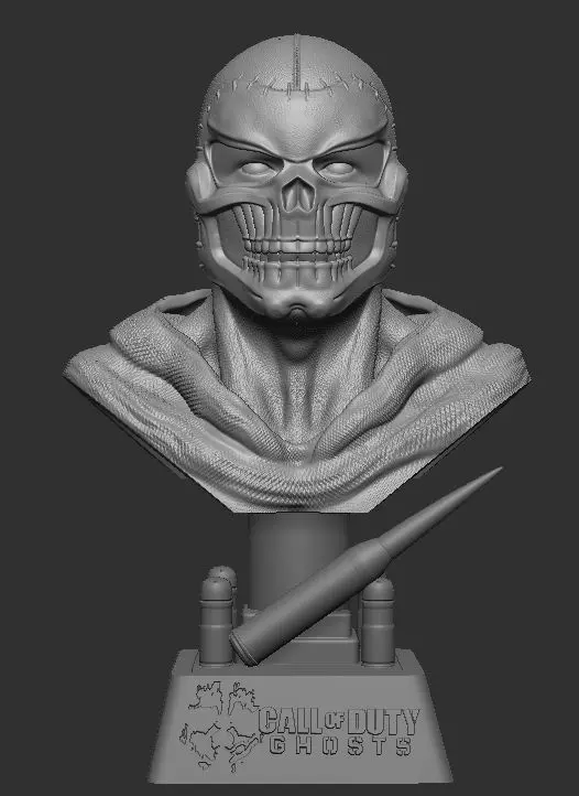 Ghosts - Call of Duty 3D print model_0