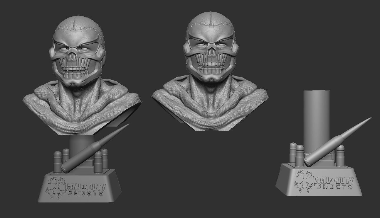 Ghosts - Call of Duty 3D print model_5