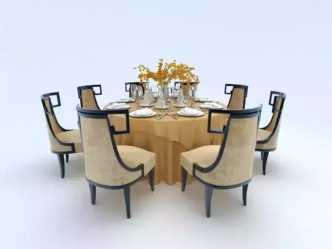 table dining with chairs