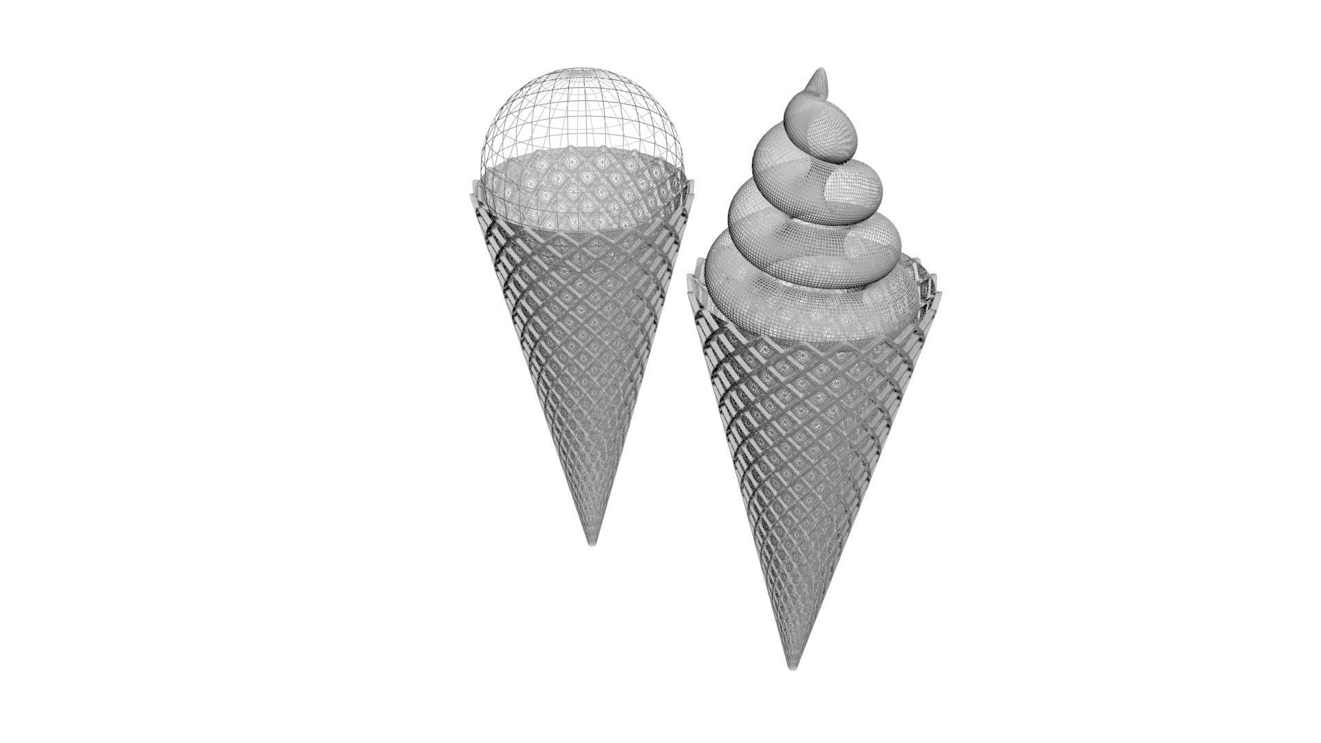 Ice Creams 3D model_8