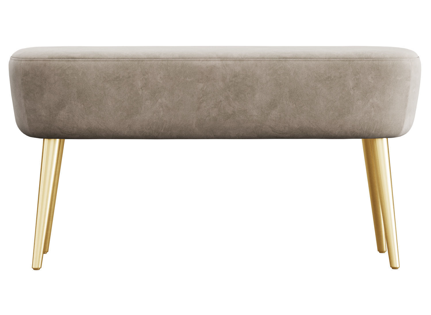 Velvet Bench by Adeco 3D model_9