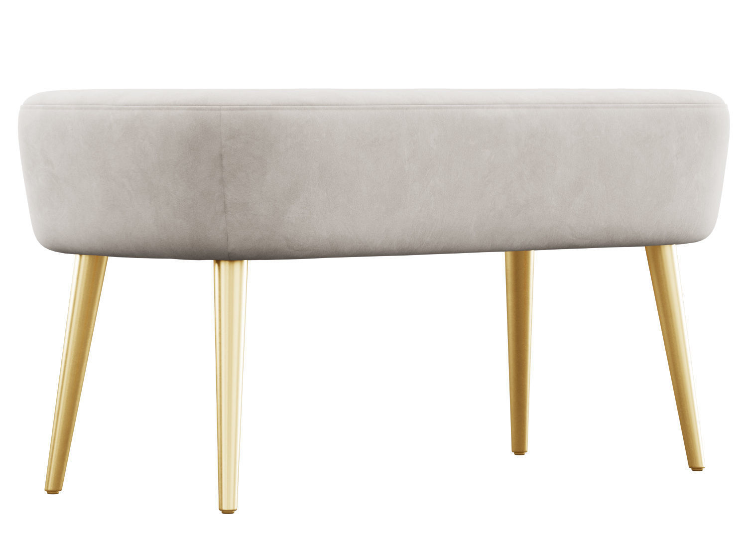 Velvet Bench by Adeco 3D model_17