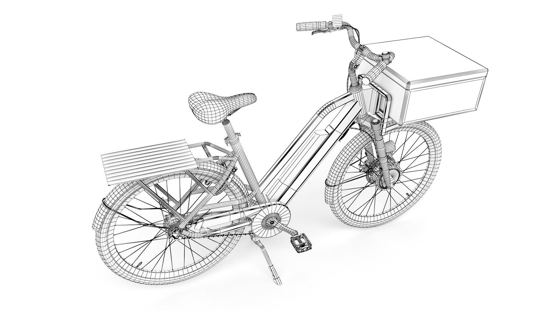 Just eat e-bike 3D model_10