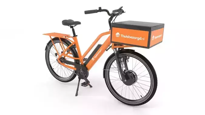 Just eat e-bike 3D model