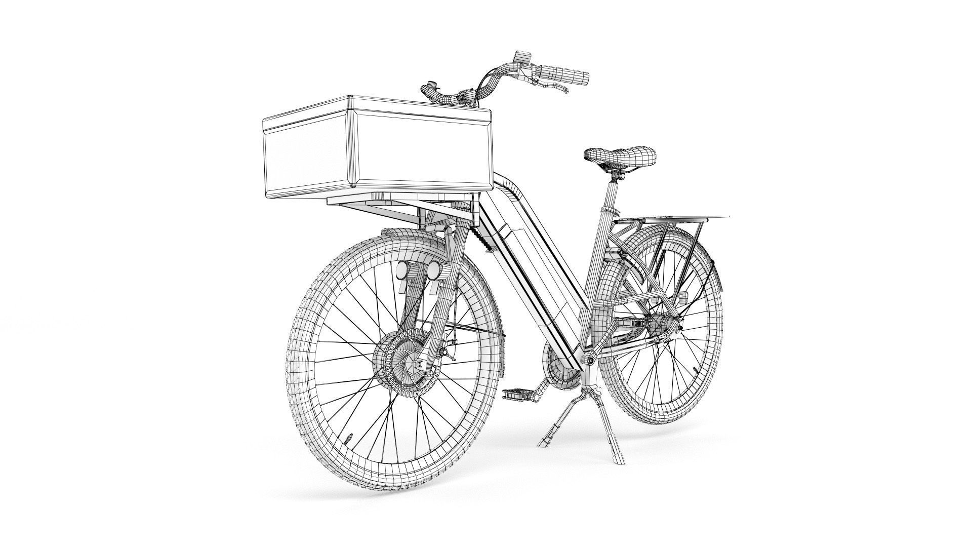 Just eat e-bike 3D model_14