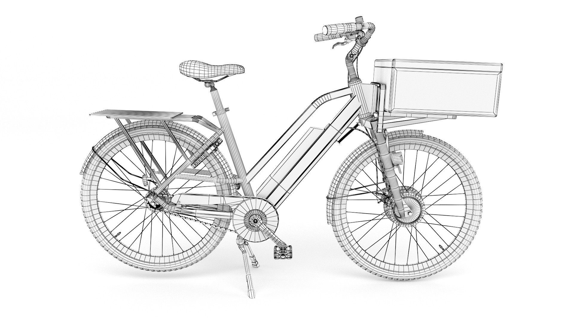 Just eat e-bike 3D model_9