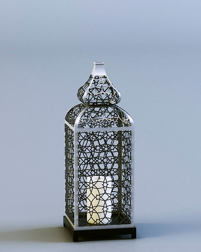 Lantern Patterned Mesh 3D model