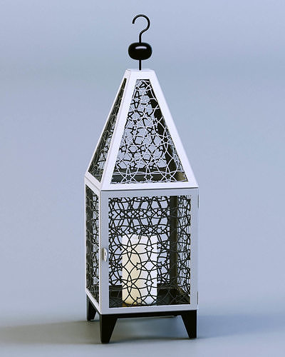 Lantern Mesh Cage 3D model