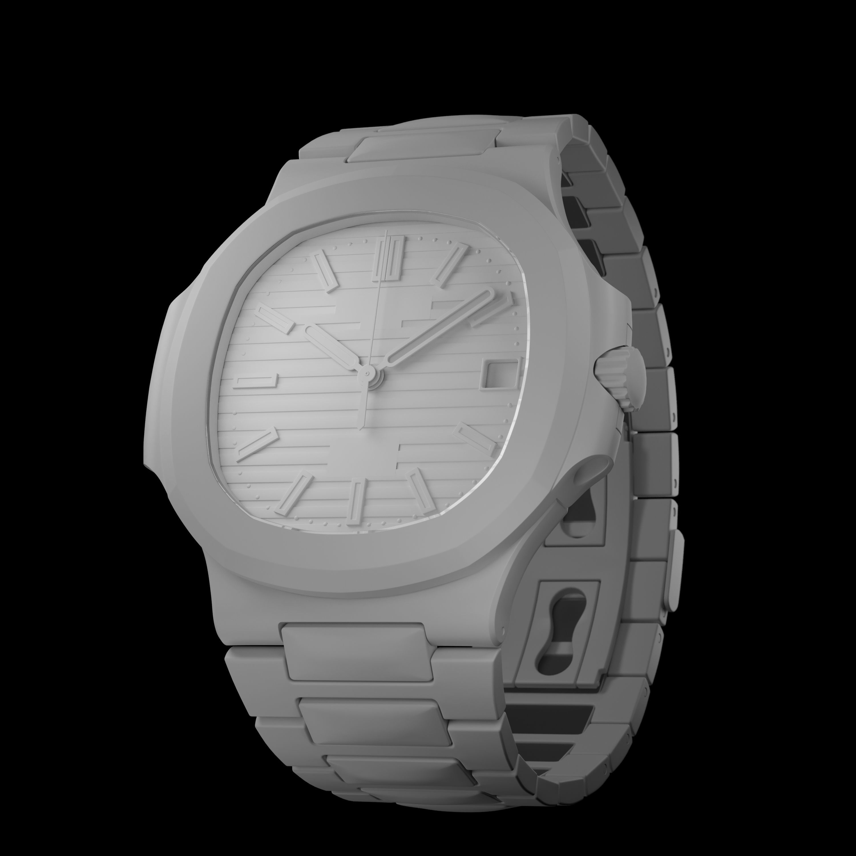 Patek Philippe - Tiffany Nautilus 5711 3D model_5