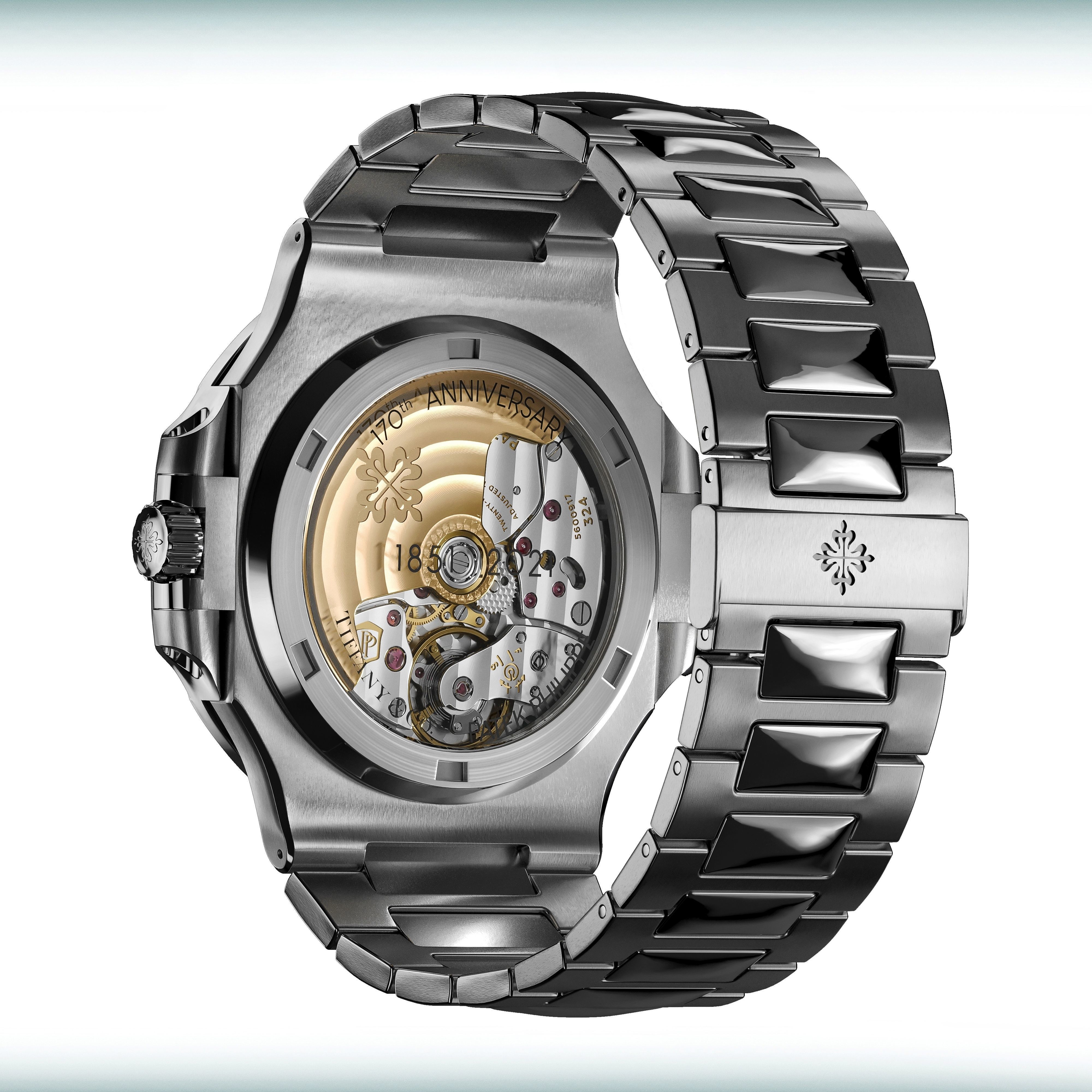 Patek Philippe - Tiffany Nautilus 5711 3D model_1