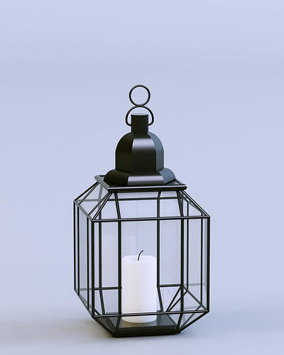 Lantern Geometric 3D model