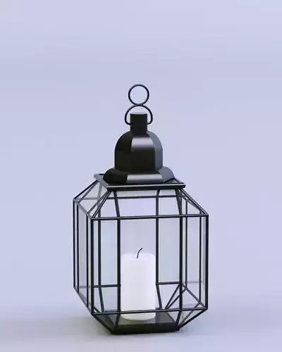 Lantern Geometric 3D model