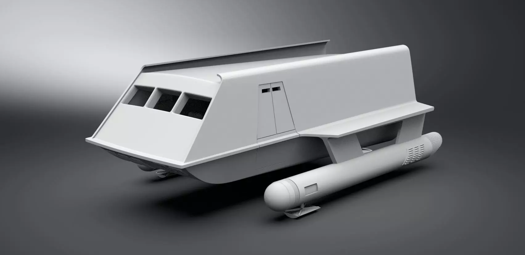 Shuttlecraft Galileo Scale model 3D print model