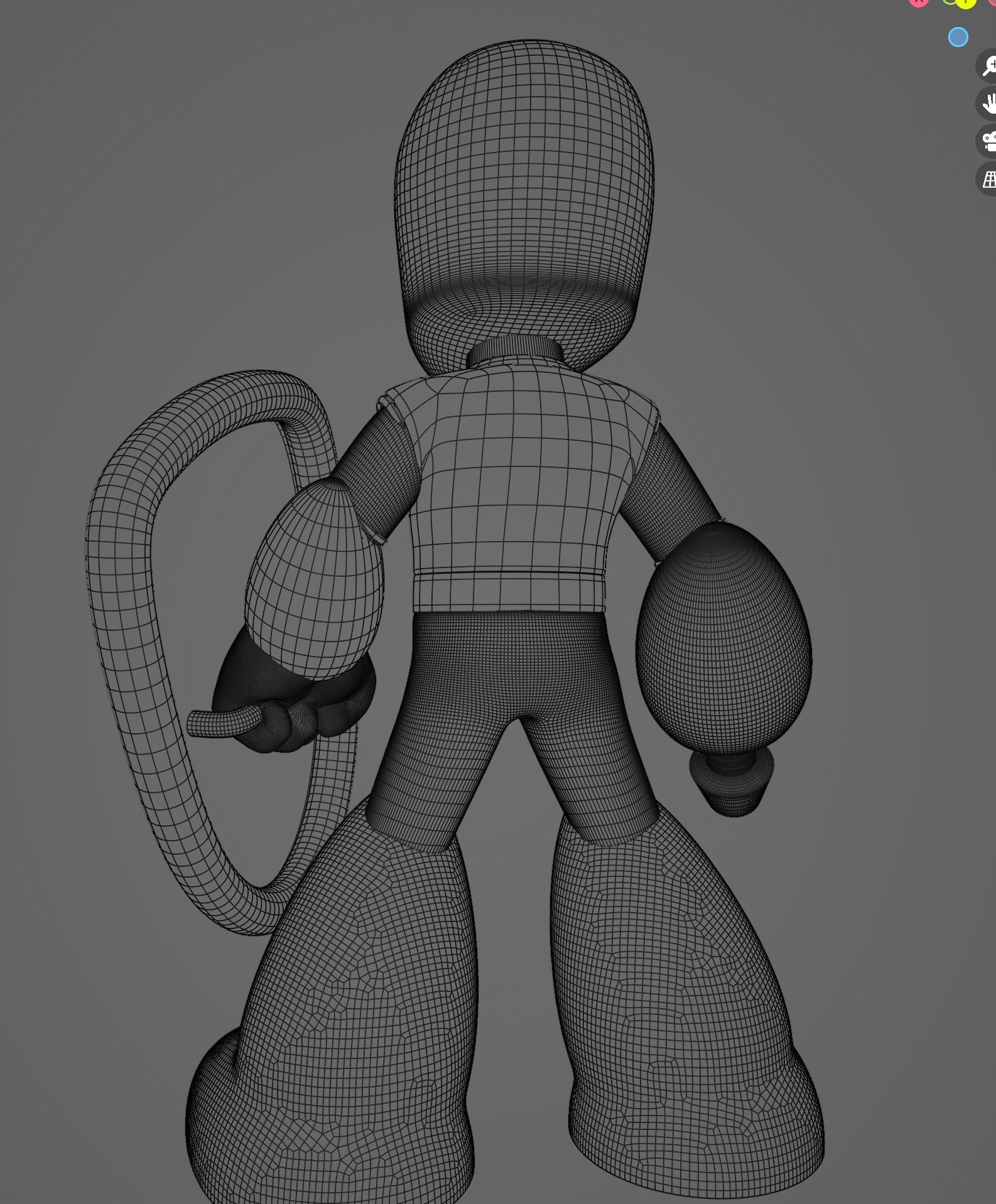 Sniper Joe Rockman Megaman 3D model_4