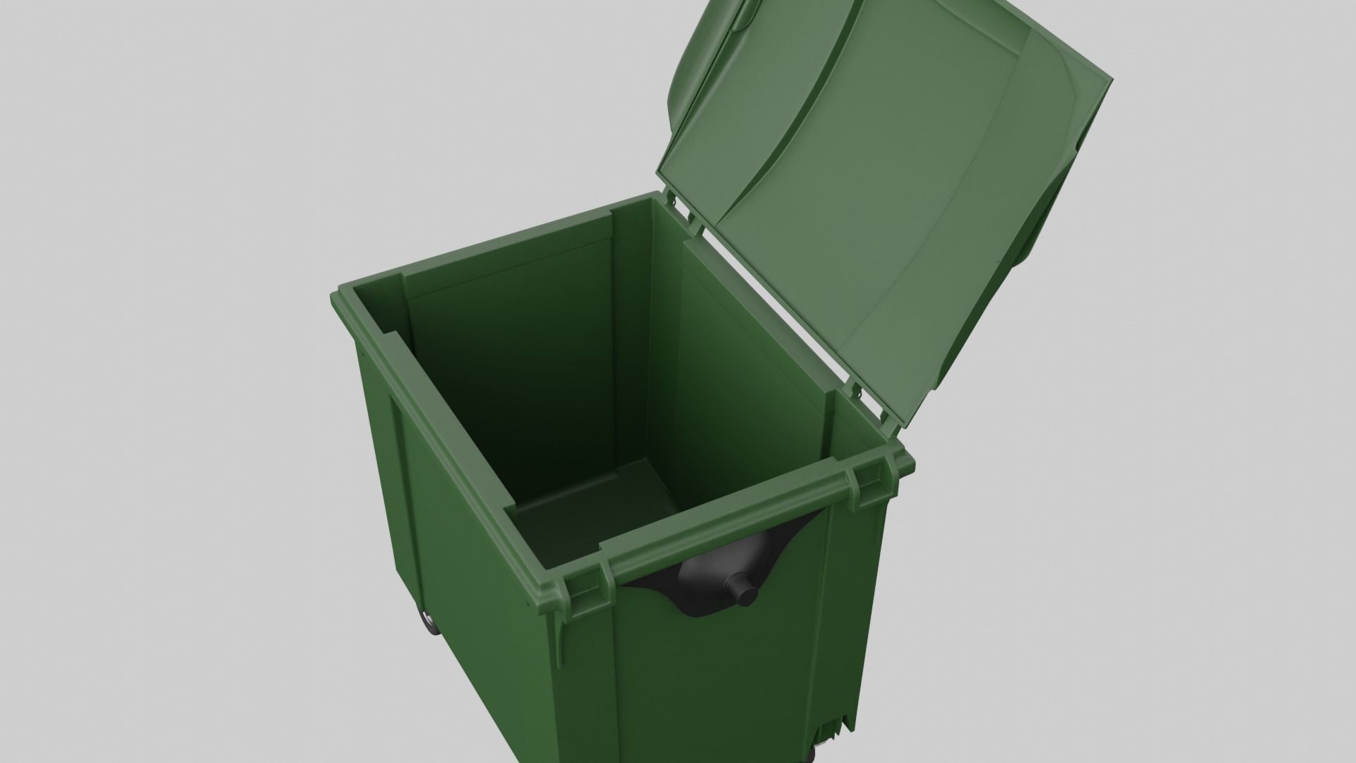Dumpster trash bin 3D model_5
