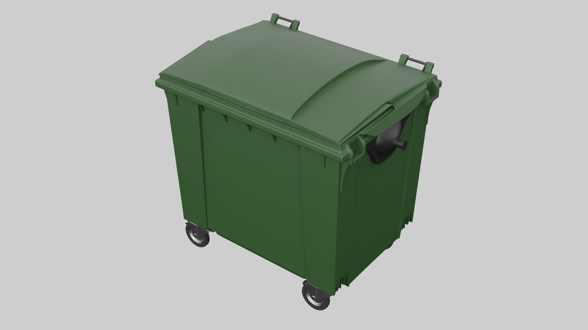 Dumpster trash bin 3D model_6