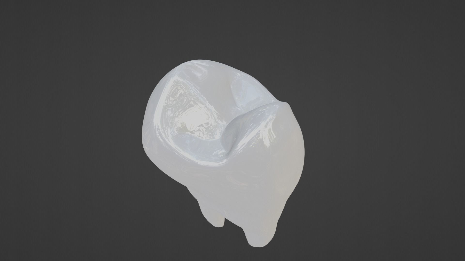 Maxillary First Premolar Human Tooth 3D model_6