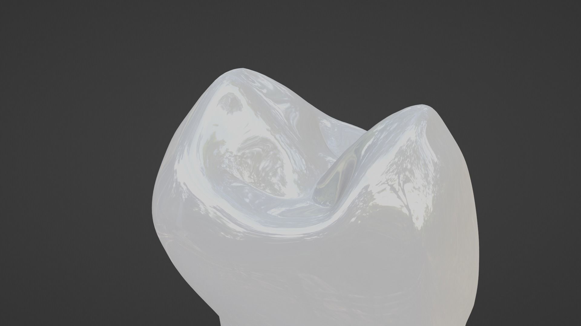 Maxillary First Premolar Human Tooth 3D model_8