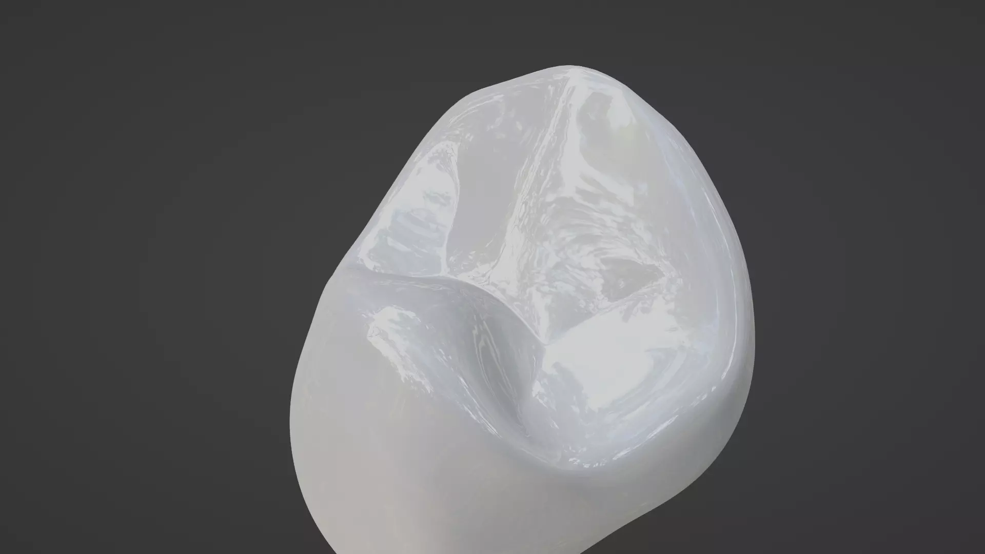 Maxillary First Premolar Human Tooth 3D model_0