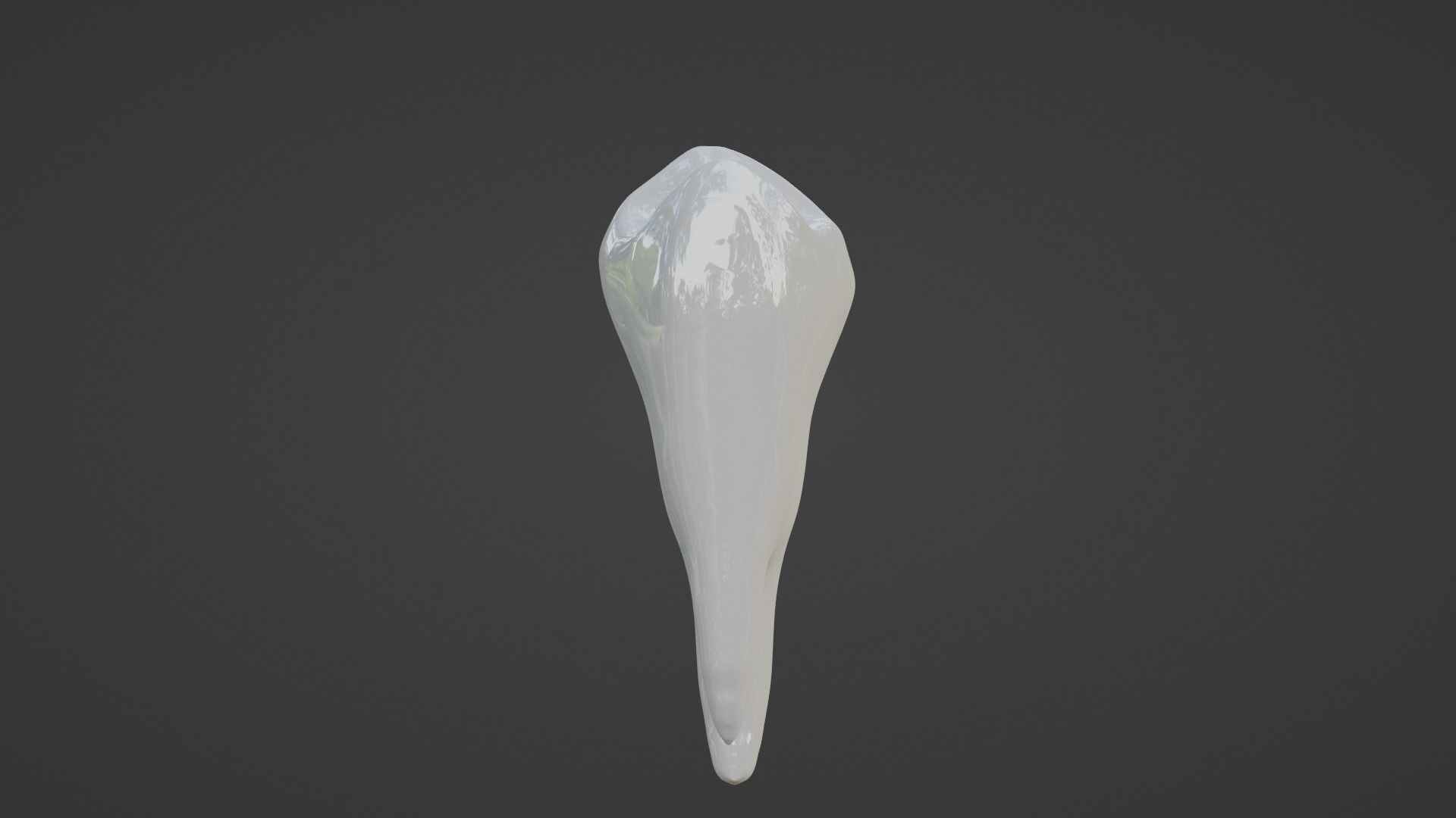 Maxillary First Premolar Human Tooth 3D model_4