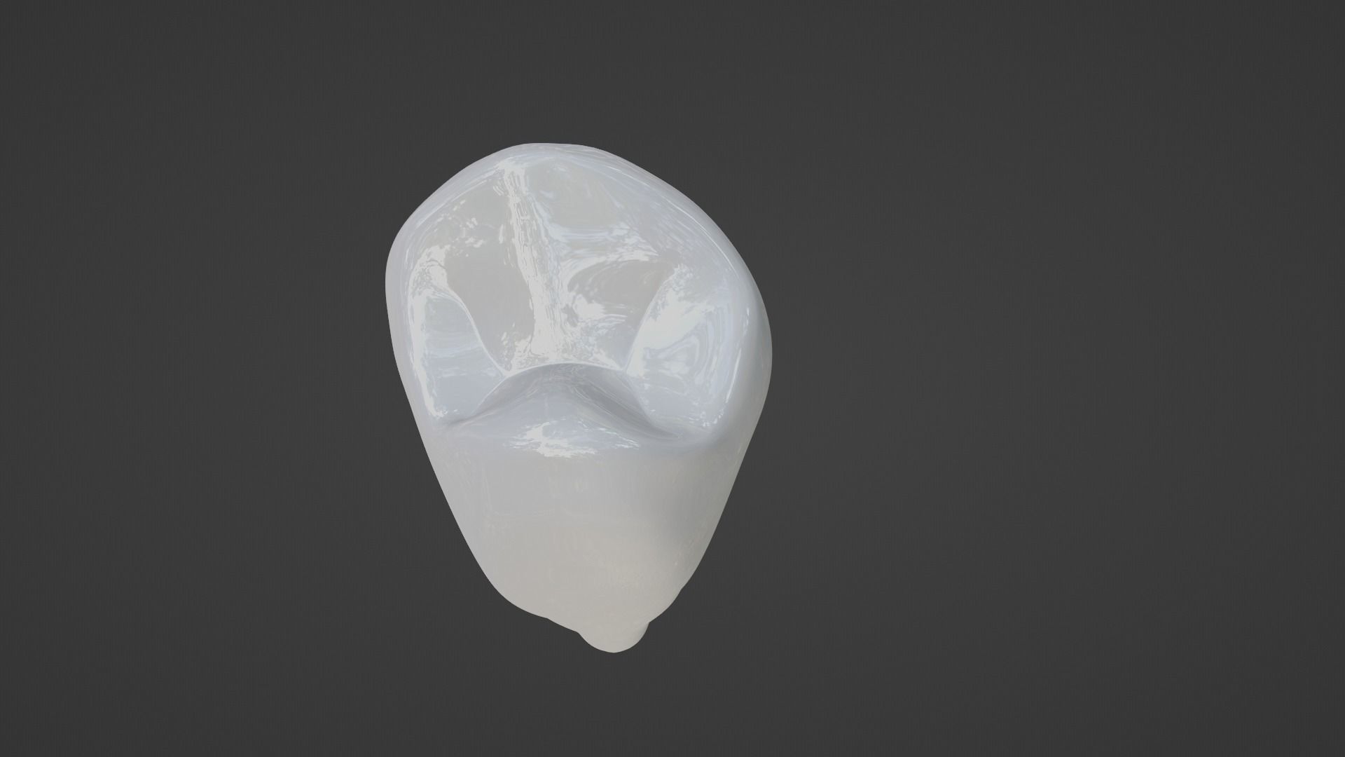 Maxillary First Premolar Human Tooth 3D model_7