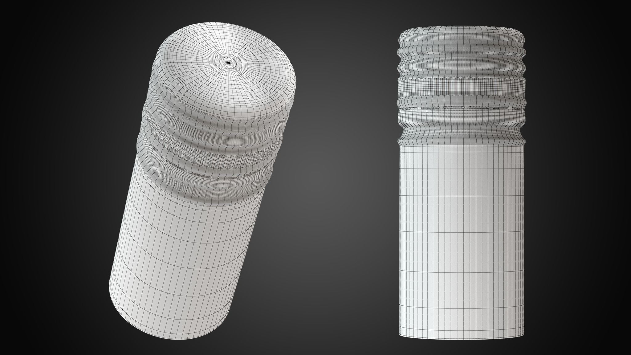 Customizable Wine Label 3D Model 3D model_21