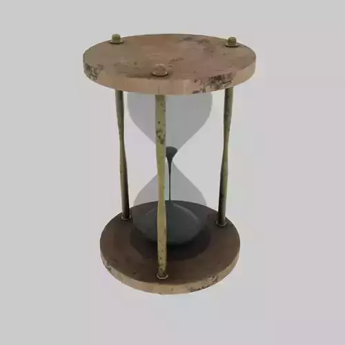 Sandglass wooden hourglass