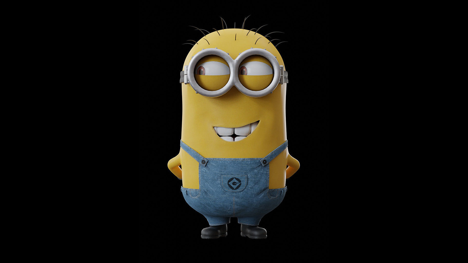 TOM the MINION Low-poly 3D model_2