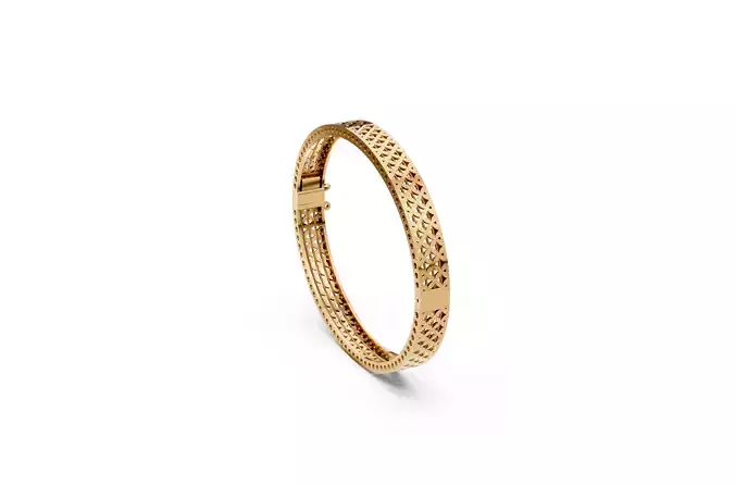 Wicker Bracelet  Jewelery Gold