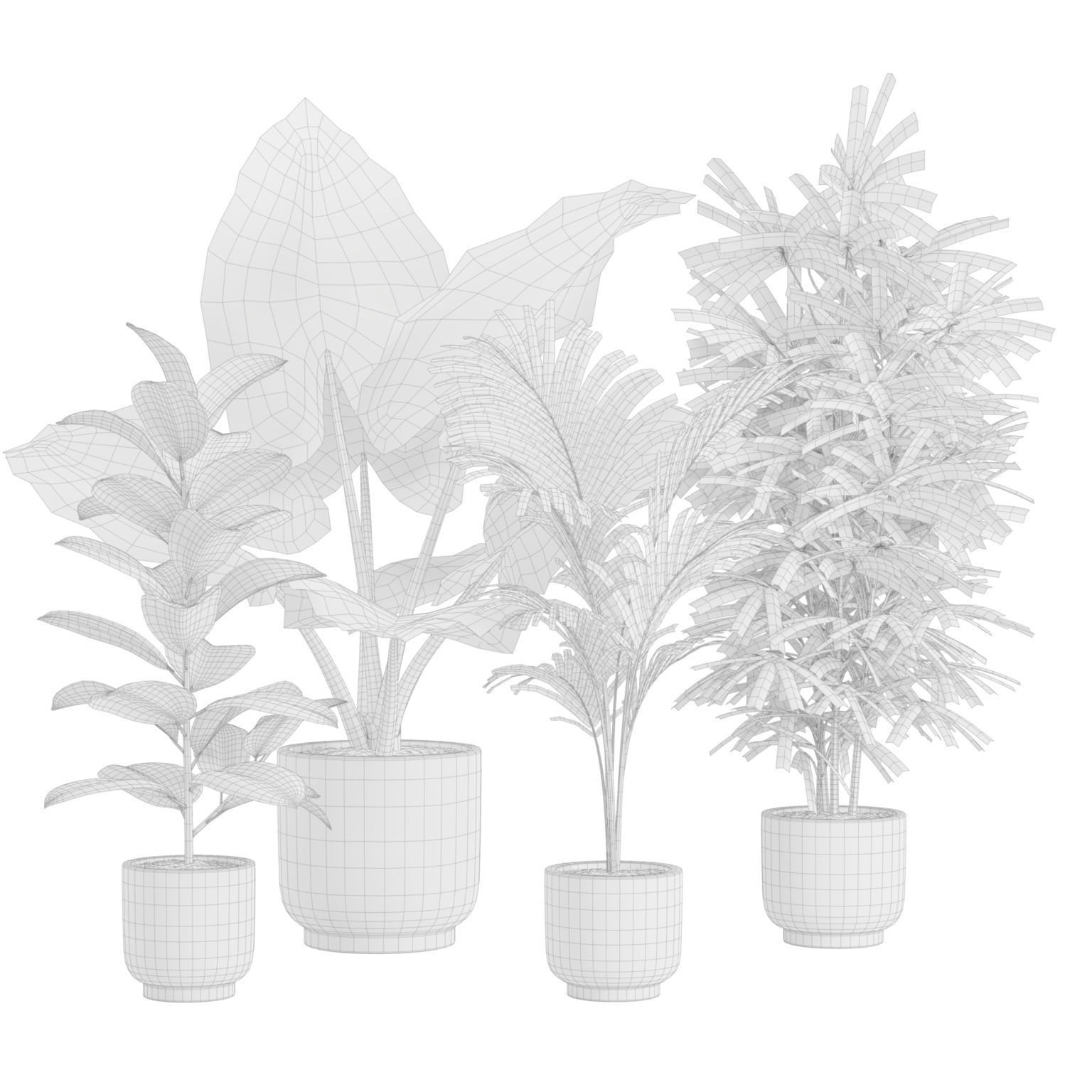 Indoor Plants Pack 26 3D model_2