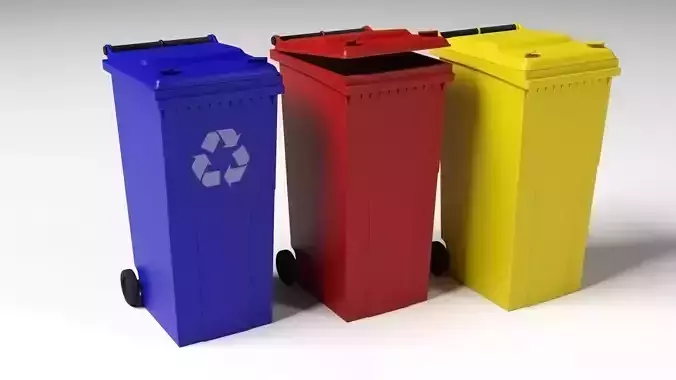 Bin dumpster trash can