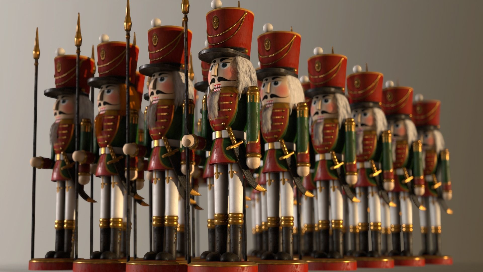 Xmas Decorations Vol 1 Low-poly 3D model_82