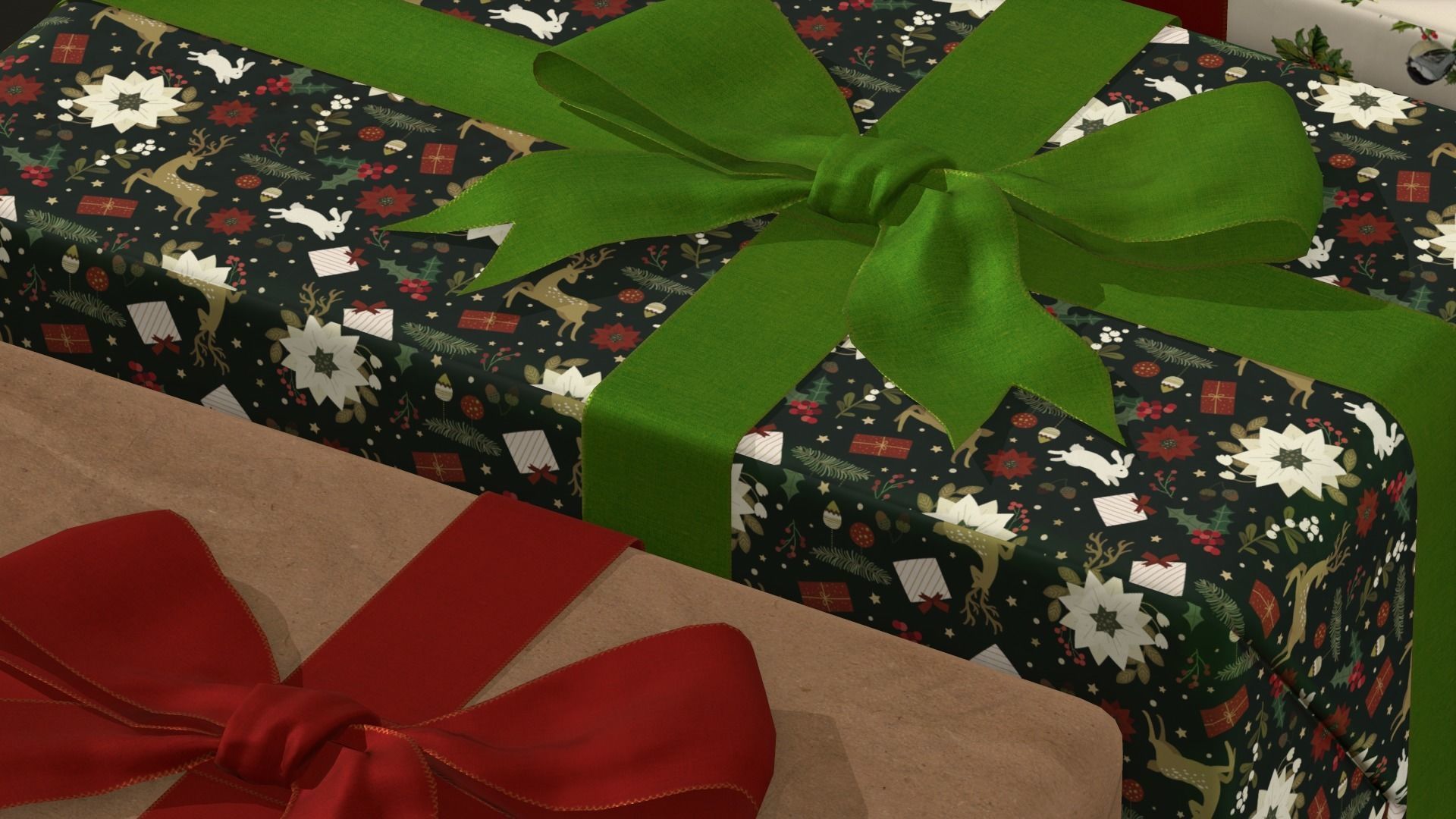 Xmas Decorations Vol 1 Low-poly 3D model_32