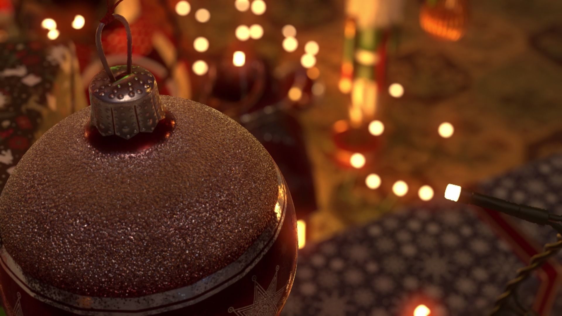 Xmas Decorations Vol 1 Low-poly 3D model_37