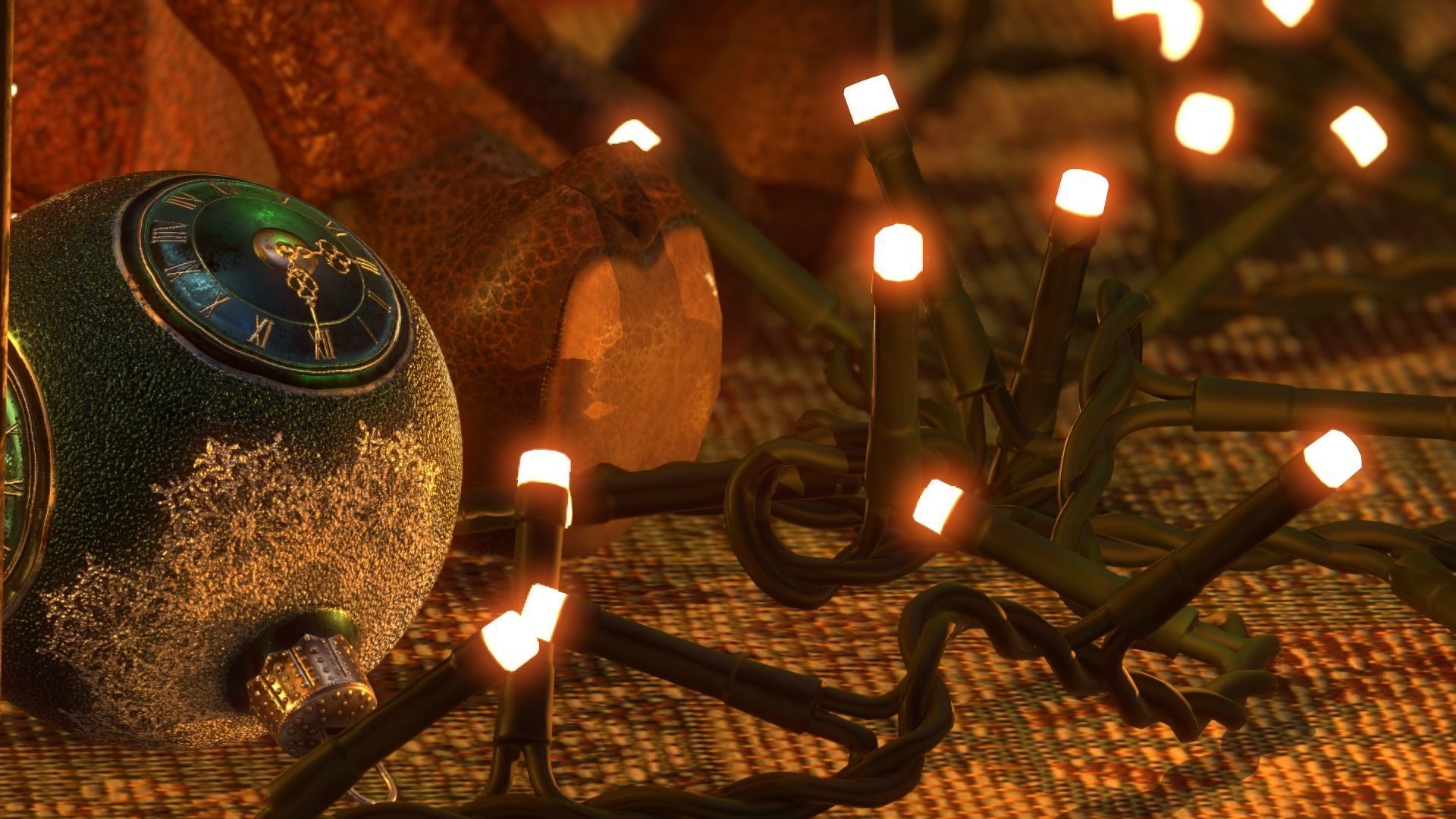 Xmas Decorations Vol 1 Low-poly 3D model_63