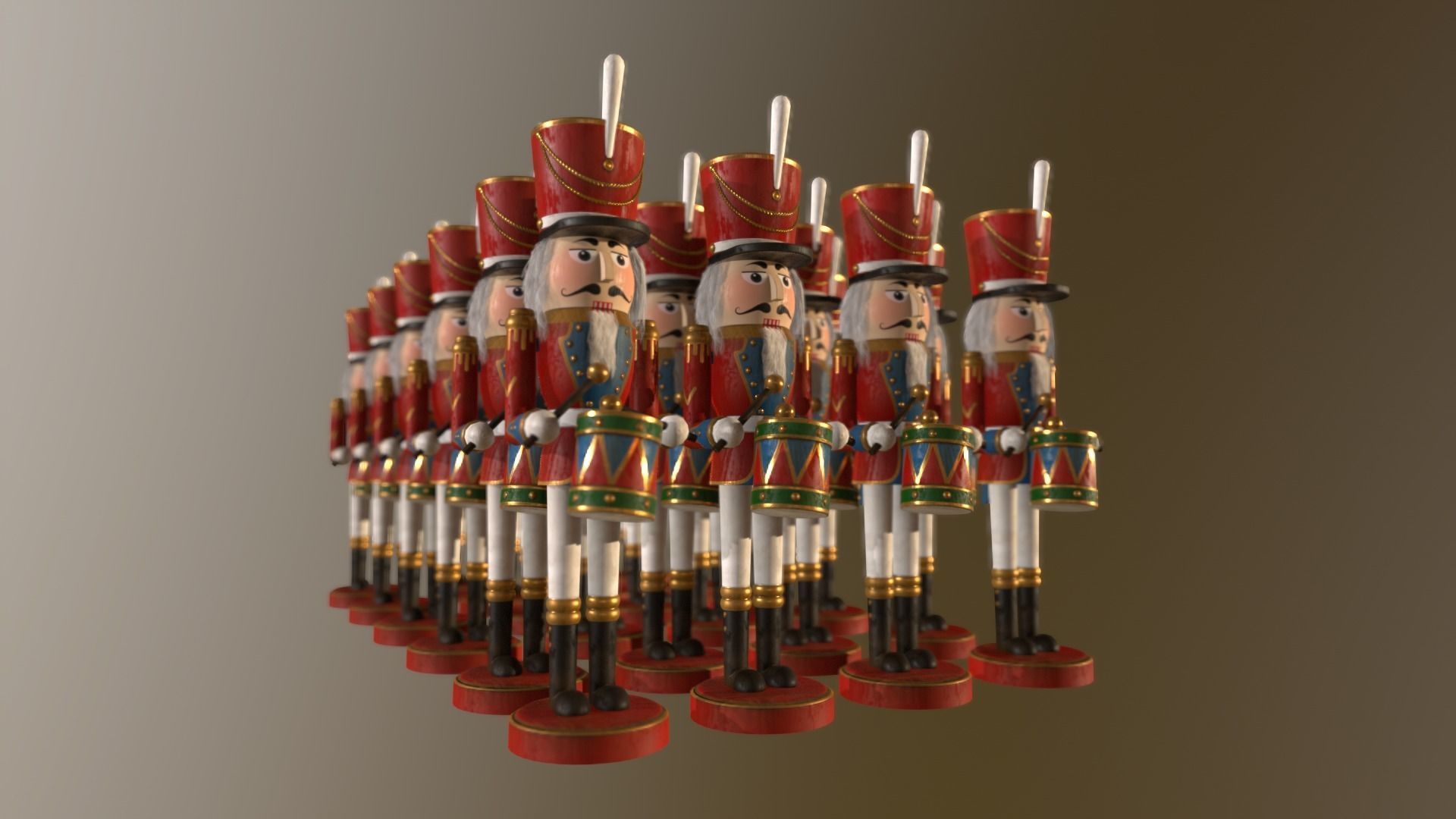 Xmas Decorations Vol 1 Low-poly 3D model_73