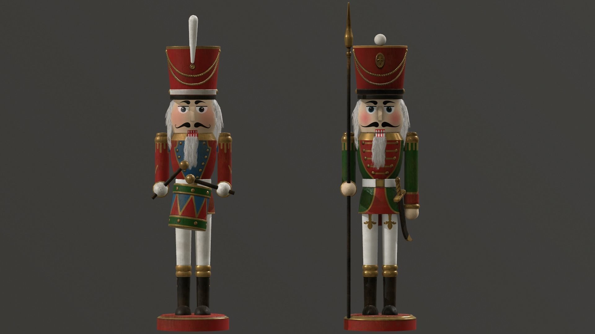 Xmas Decorations Vol 1 Low-poly 3D model_27