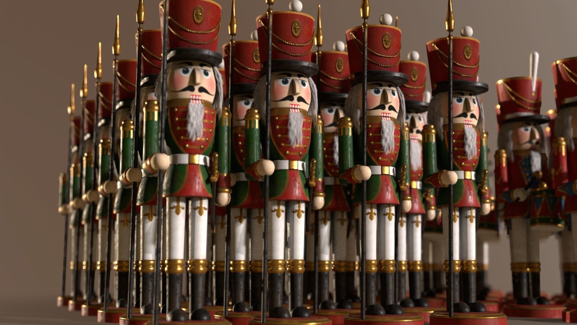 Xmas Decorations Vol 1 Low-poly 3D model_80