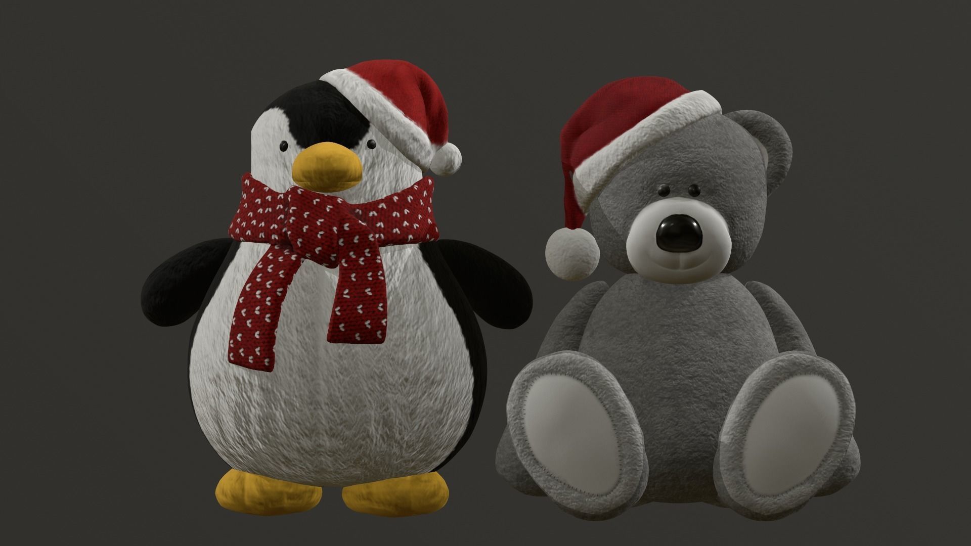 Xmas Decorations Vol 1 Low-poly 3D model_54