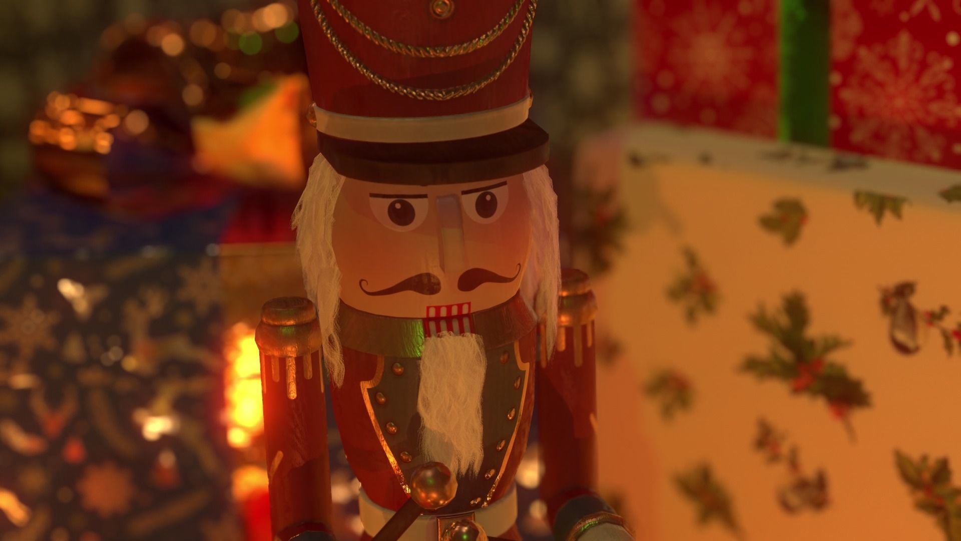 Xmas Decorations Vol 1 Low-poly 3D model_43