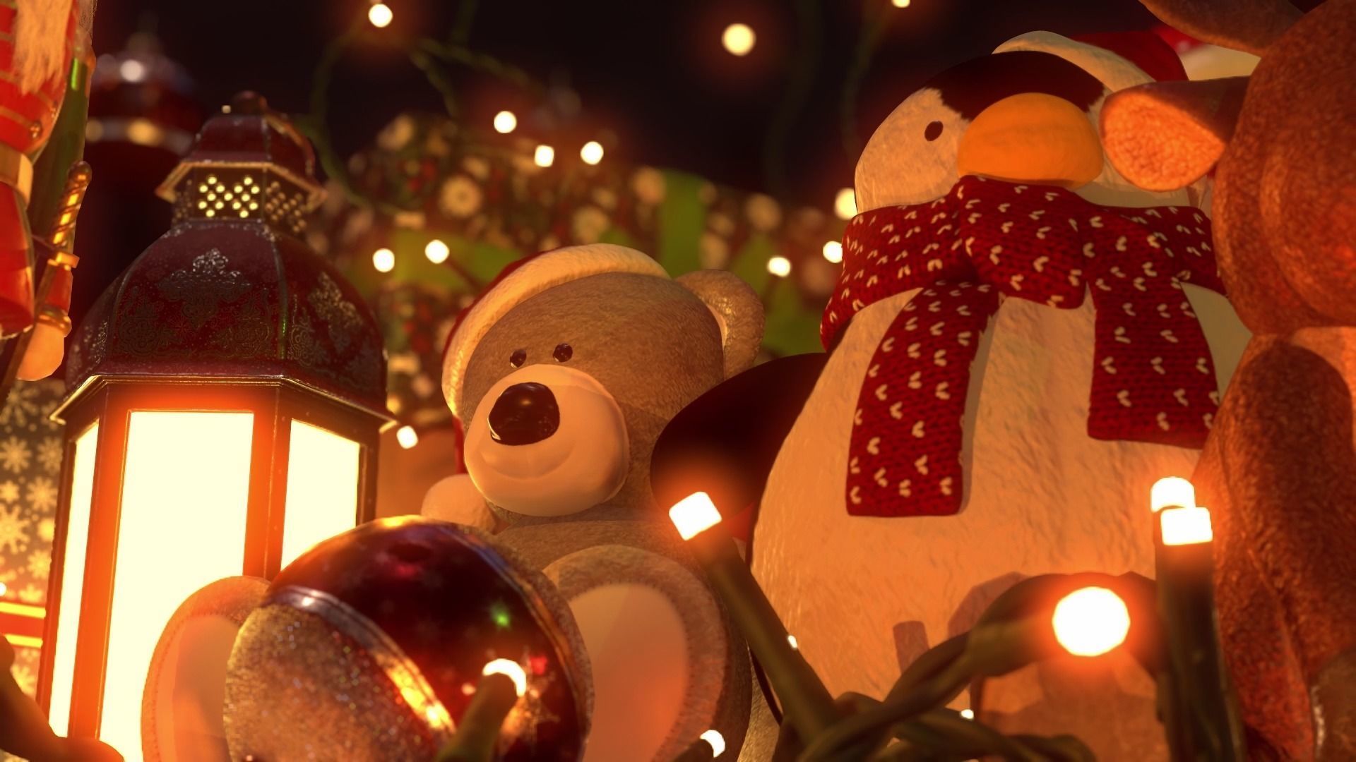 Xmas Decorations Vol 1 Low-poly 3D model_47